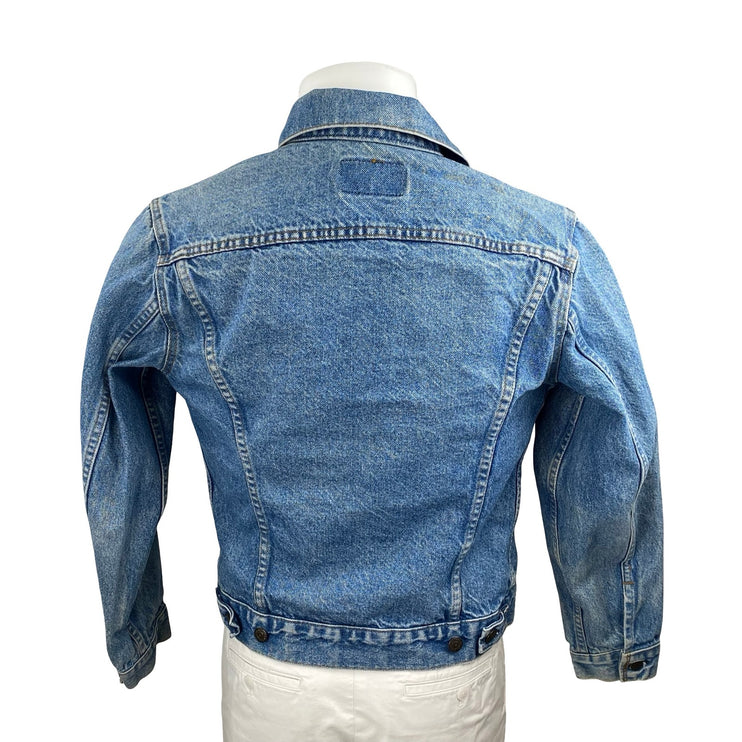 Levi's 70506 Type III Men's Collared Long Sleeve Trucker Denim Coat Jacket Sz 38