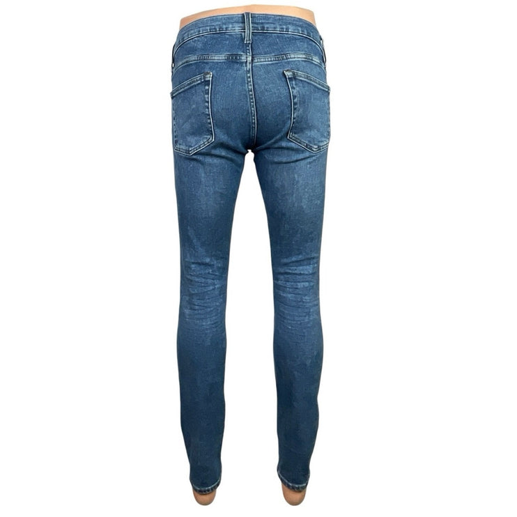 J.Crew 484 Men's Blue Mid Rise Stretch Slim Fit Skinny Denim Jeans Size 28x32