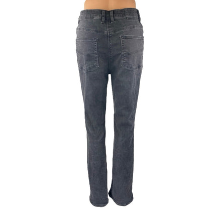 Collusion Women's Black High Waisted Flared Bootcut Denim Jeans Size 30x32