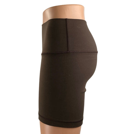 Aritzia TNA Brown High Rise Yoga Workout Gym Running Athletic Biker Shorts Sz S