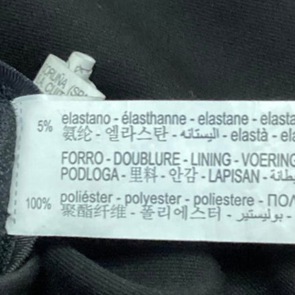 Zara Women's Black High Waisted Stretch Zip Casual Mini Pencil Skirt Size S