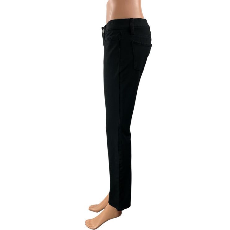 Ann Taylor Women's Black Low Rise Slim Fit Skinny Leg Denim Jeans Pants Size 4