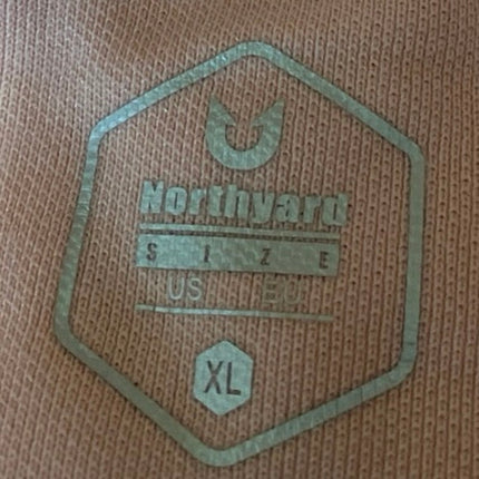 Northyard Men's Pink Short Sleeve Golf Tennis Collared Polo Shirt Top Size XL