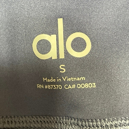 Alo Yoga Airlift Blue High Waisted Skinny Leg Activewear Leggings Pants Size S