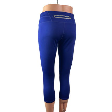Athleta Mid Rise Back Pocket Skinny Yoga Athletic Activewear Leggings Pants Sz M