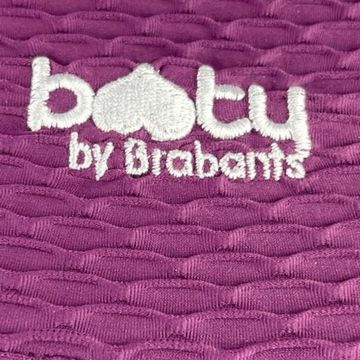 Booty by Brabants Purple Croco Skin Seamless High Rise Leggings Pants One Size