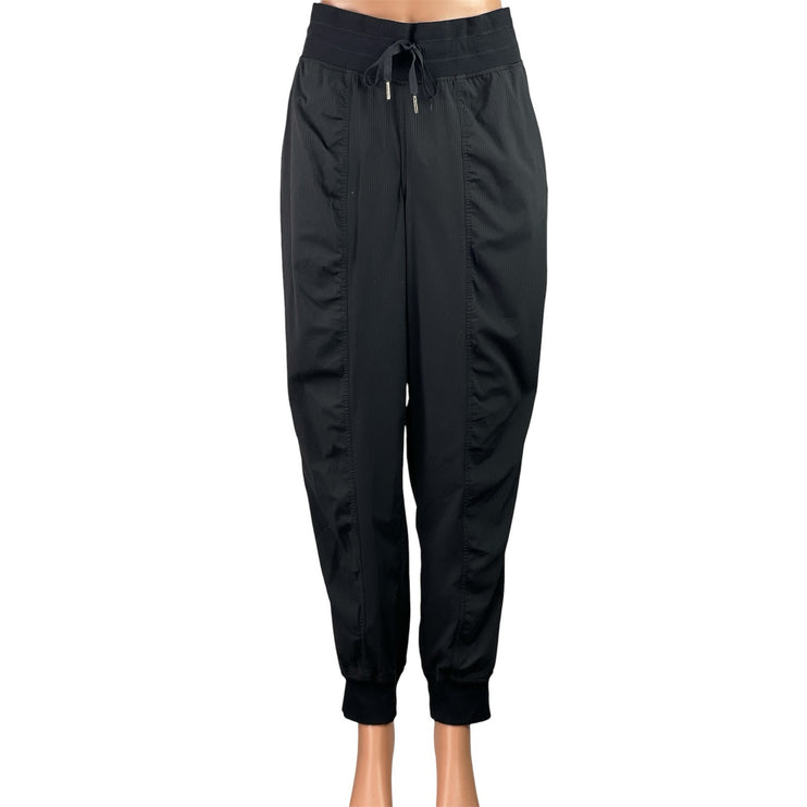 Lululemon Dance Studio Women Black High Rise Athletic Jogger Sweat Pants Size 12