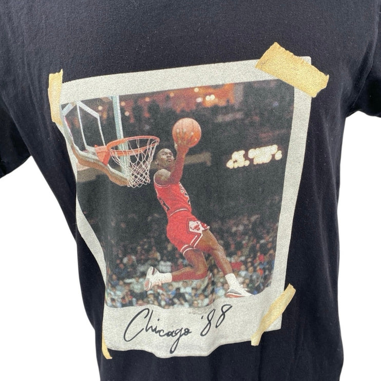 ChiBoys Michael Jordan Chicago '88 Pay Homage Black Short Sleeve Tee T-shirt L