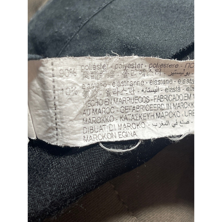 Zara Women's Gray Pleated High Rise Palazzo Wide Leg Trousers Dress Pants Sz L