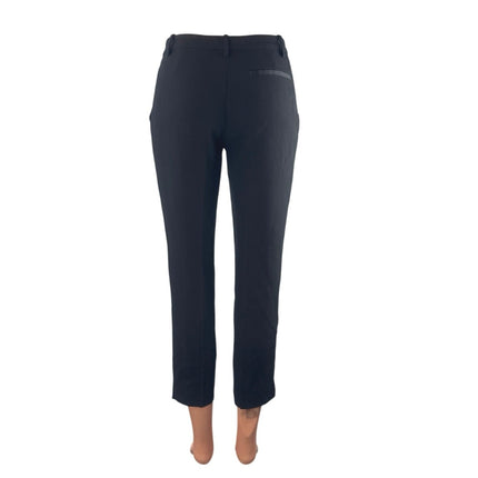 Talula Women's Black Mid Rise Slim Skinny Straight Crop Trousers Pants Size 0