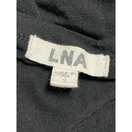 LNA Ashley Jane Cold Shoulder Crew Neck Long Sleeve Slim T-Shirt Blouse Top Sz S