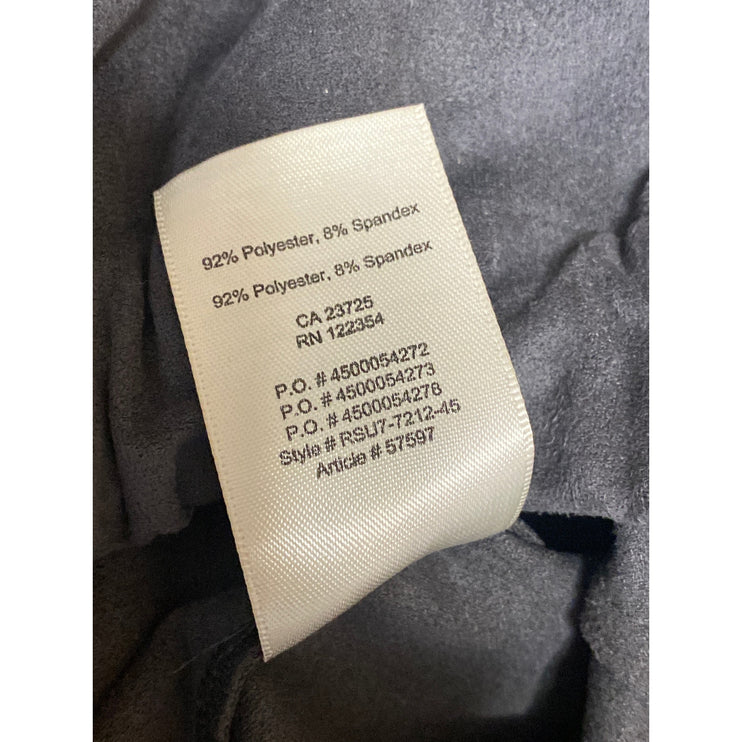 Aritzia Wilfred Free Nescher Women's Gray Faux Suede Wrap Mini A-Line Skirt XS