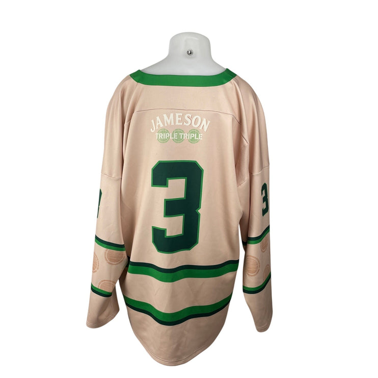 Ubix Jameson Triple Triple Hockey Graphic Jersey Sweatshirt Sweater Jacket Top XL