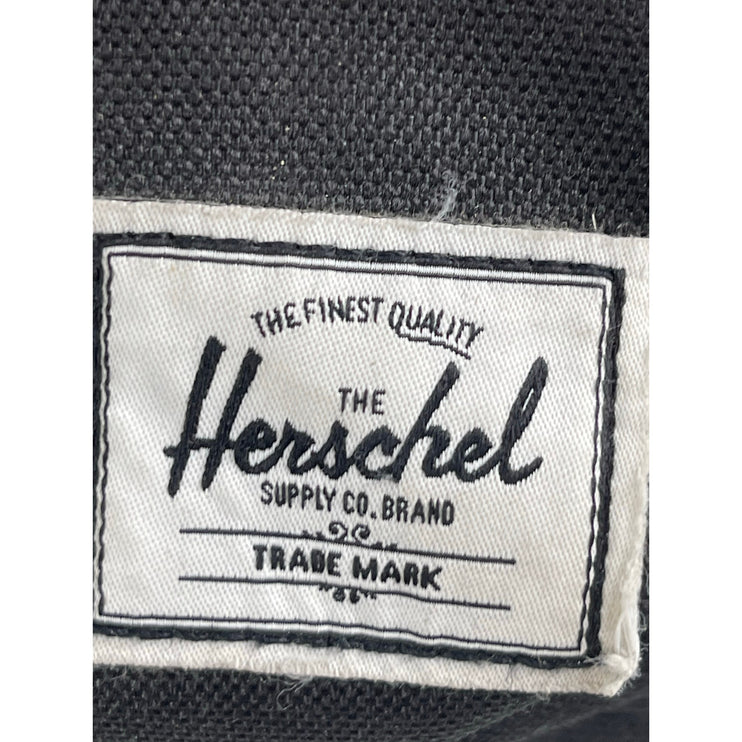 Herschel Settlement Unisex Black Travel School Zipper Pocket Adjustable Backpack