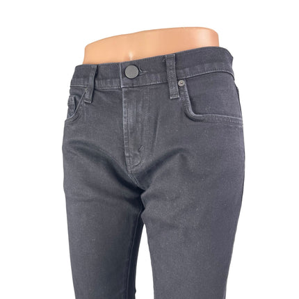 J Brand Women's Black Mid Waist Slim Fit Skinny Leg Denim Jeans Pants Size 30