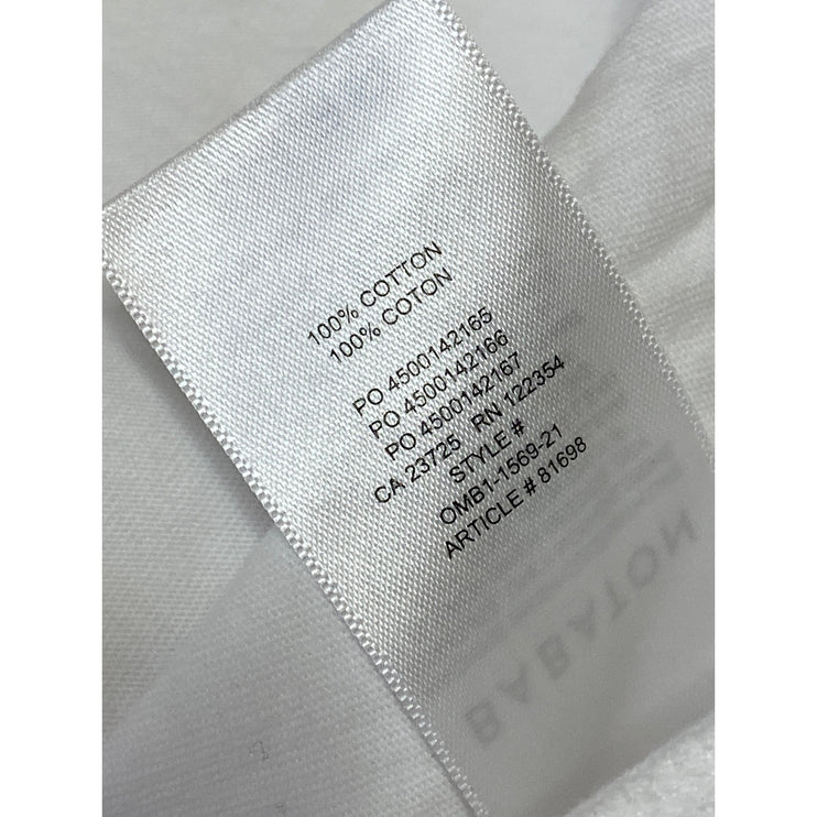 Aritzia Babaton Women's White Sleeveless Crew Neck Muscle Tee T-Shirt Tank Top S