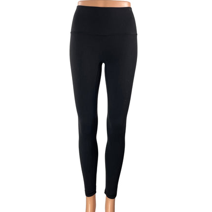 Aritzia Golden Women's Black High Waisted Activewear Athletic Legging Pants Sz 2