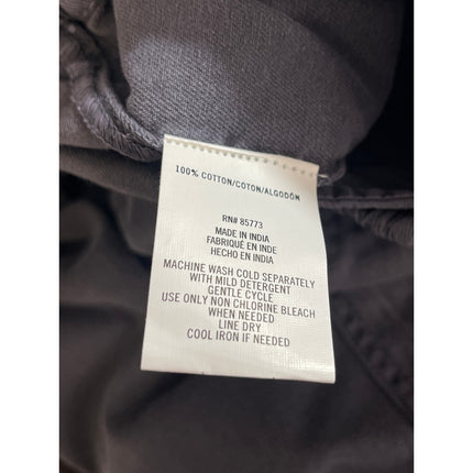 O'Neill Women's Gray High Rise Barrel Baggy Wide Leg Cargo Trousers Pants Size S