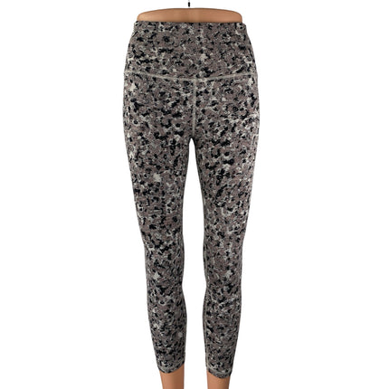 Athleta Women's Multicolored Abstract High Rise Activewear Yoga Leggings Pants S