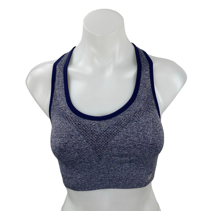 New Balance Seamless Medium Impact Gym Athletic Activewear Sports Bra Tank Top S