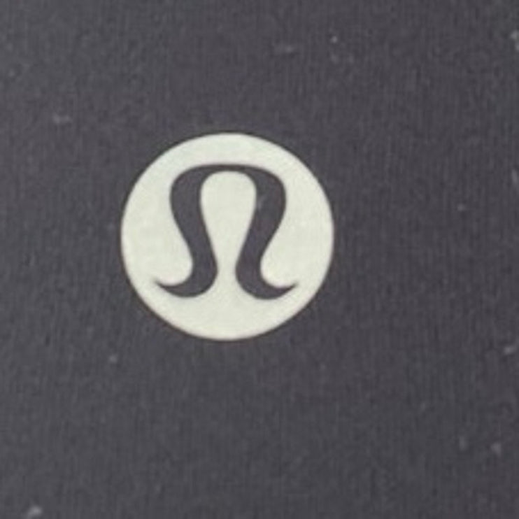 Lululemon In Movement Women's Black Crop Yoga Athletic Leggings Pants Size 4