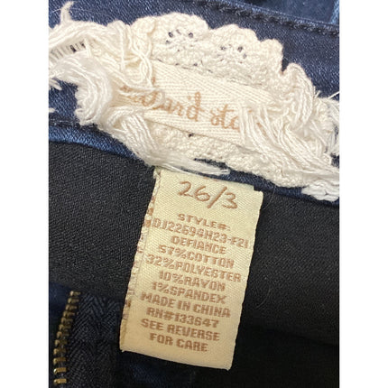 Altar'd State Women's Blue High Waist Flared Bootcut Denim Jeans Pants Size 26