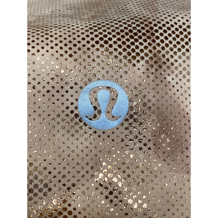 Lululemon Align Diamond Dye Misty Shell Cacao Dot Foil Athletic Leggings Size 4