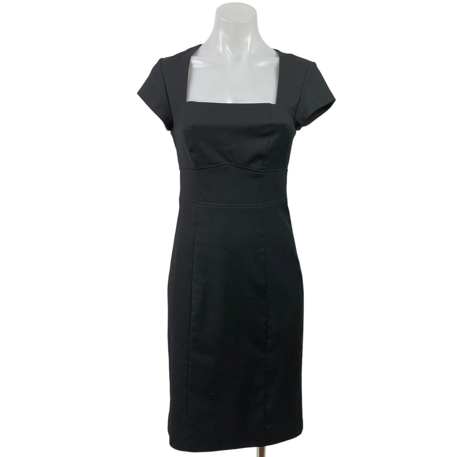 reiss black dress Reiss Asymmetric Draped Midi Dress in Black
