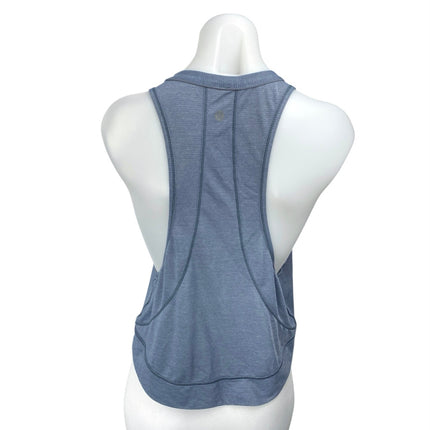Lululemon Women's Blue Sleeveless Activewear Fitness Workout Gym Tank Top Size 4