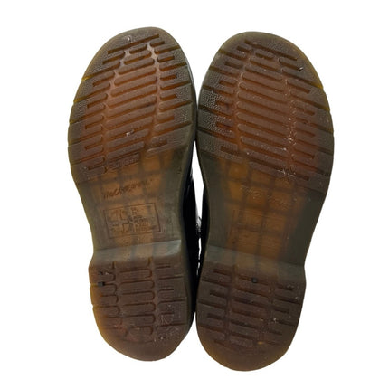 Dr. Martens 2976 Smooth Leather Black Round Toe Slip On Chelsea Boots M-6 W-7