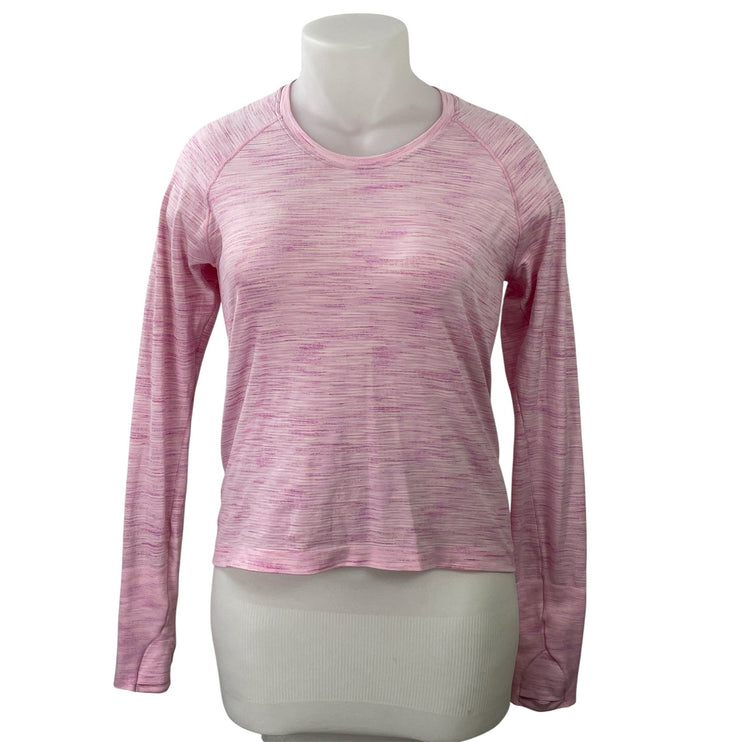 Lululemon Swiftly Tech 2.0 Race Pink Long Sleeve Activewear Tee T-Shirt Top 14