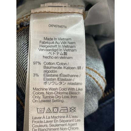 Madewell Women's Medium Blue Wash High Rise Skinny Tapered Denim Jeans Pants 27