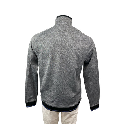 Ted Baker Golf Men's Gray Long Sleeve Full Zip Stand Collar Jacket Top Size M