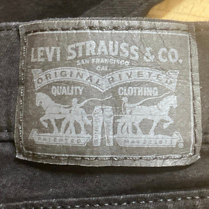 Levi's Classic Straight Women's Black High Rise Relaxed Denim Jeans Size XL