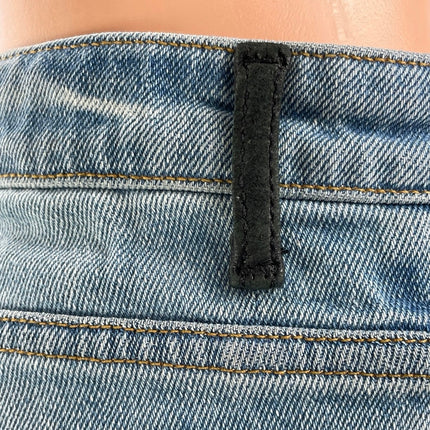 Denim X Alexander Wang Women's Blue Light Wash Skinny Denim Jeans Pants Size 26
