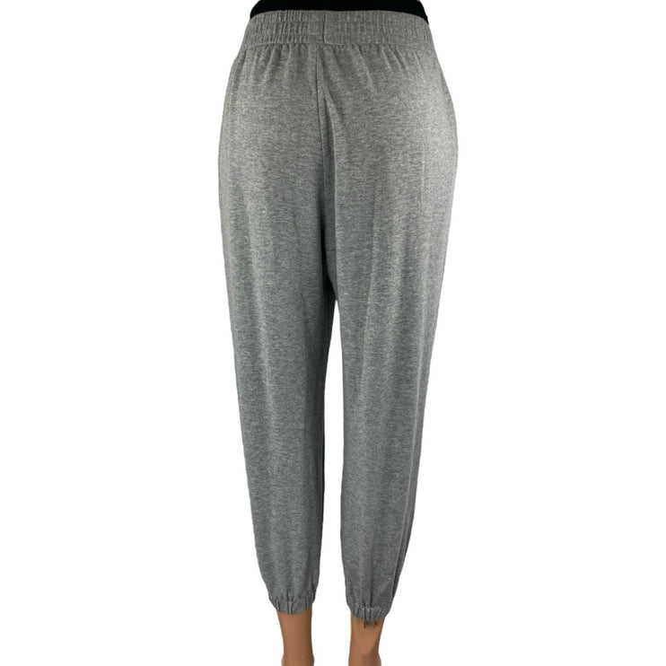 OGL Women's Gray High Rise Double Waistband Tapered Jogger Sweat Pants Size S
