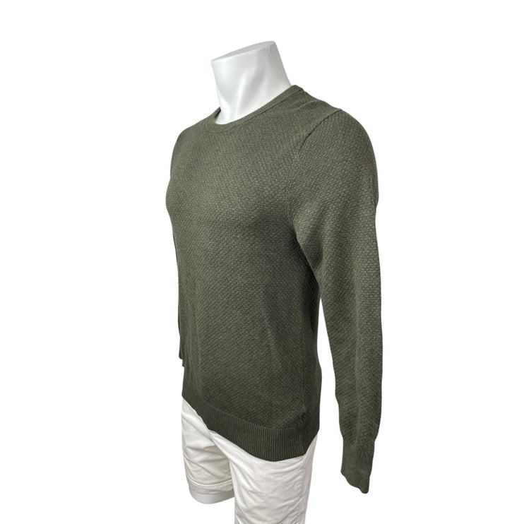 Goodfellow & Co Men's Green Crew Neck Long Sleeve Sweatshirt Sweater Top Size S