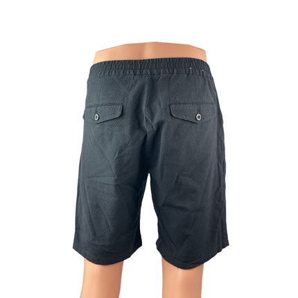 No Nationality NN.07 Men's Black High Rise Casual Lounge Chino Crown Shorts 31
