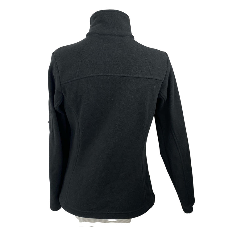 Columbia Fast Trek II Black Fleece Full Zip Activewear Athletic Coat Jacket Sz S