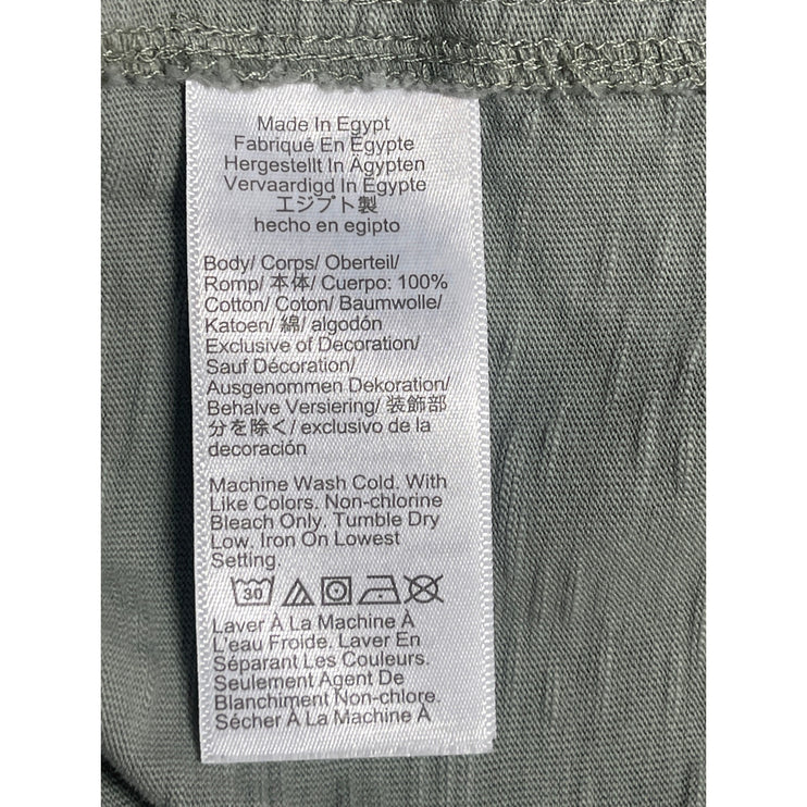 J.Crew Men's Green Chest Pocket Short Sleeve Casual Button Down Shirt Top Size L