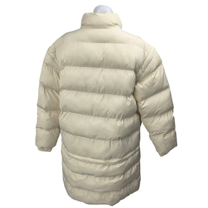 Lego x Target Cream Long Sleeve Colorblock Full Zip Long Quilted Puffer Jacket S