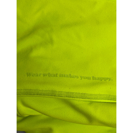 Terez Women's Neon High Rise Skinny Yoga Athletic Activewear Leggings Pants Sz L