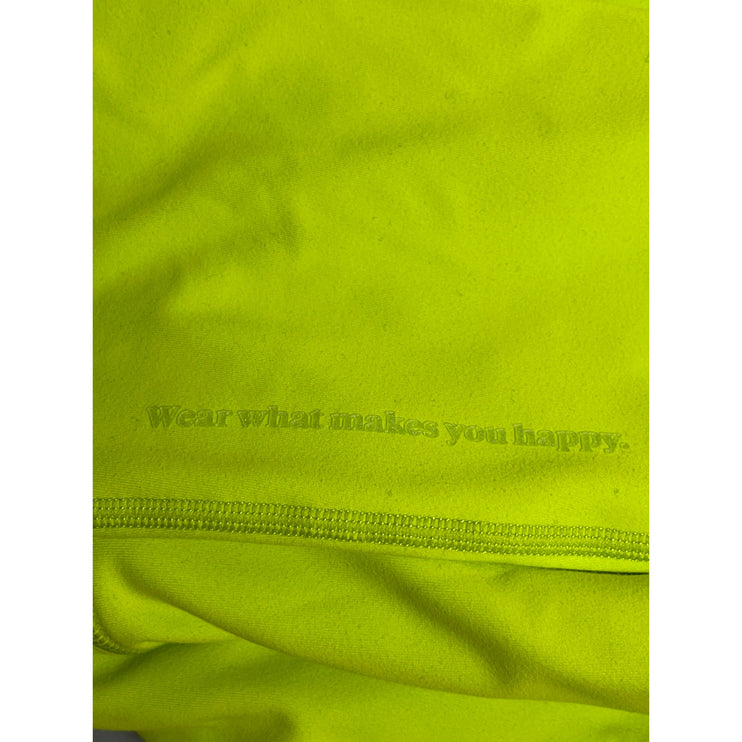 Terez Women's Neon High Rise Skinny Yoga Athletic Activewear Leggings Pants Sz L