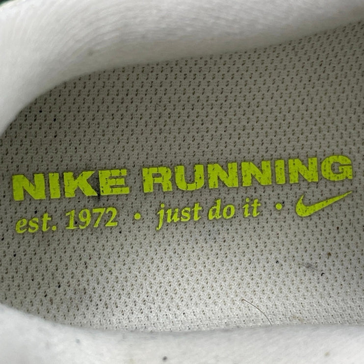 Nike Zoom Structure 25 WA:KE.UP Men's White Green Road Running Shoes Size 9