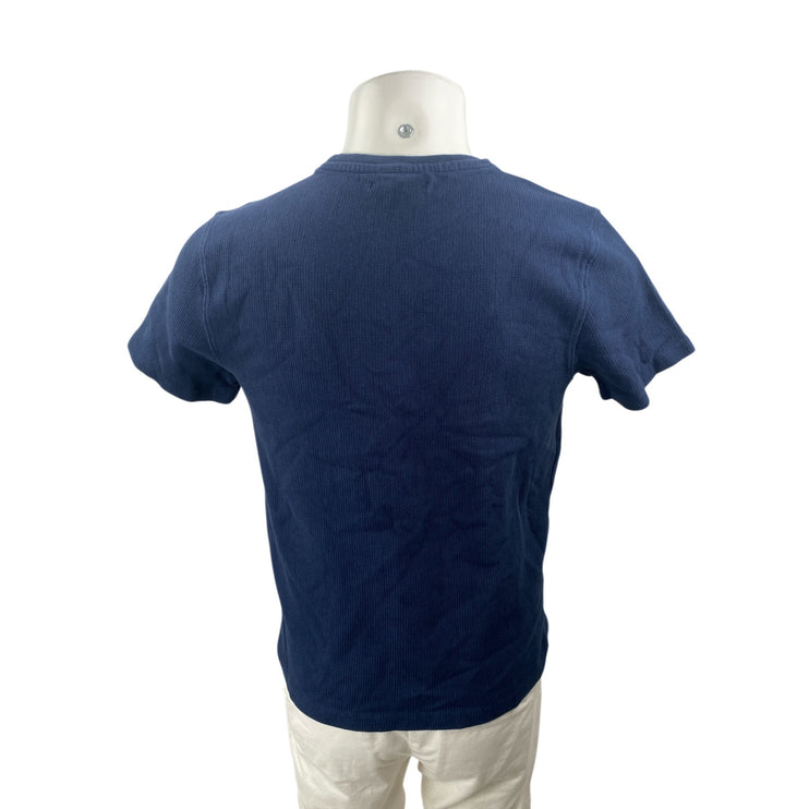 Zudio Men's Navy Blue Short Sleeve Crew Neck Basic Casual T Shirt Tee Top Size M