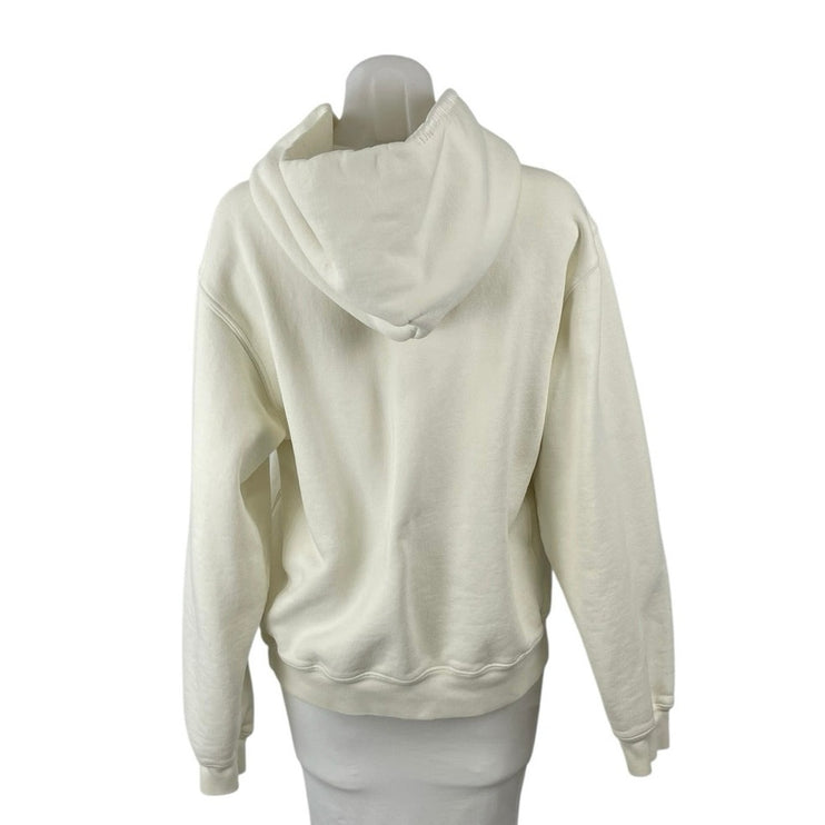 Madhappy Cream Long Sleeve Athletic Activewear Hoodie Sweater Sweatshirt Top S