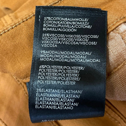 Liverpool The Ankle Skinny Women's Gold Tan Mid Rise Denim Jeans Size 4/27