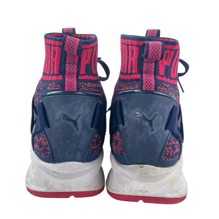 Puma Ignite Evoknit Women's Pink Lace Up High Top Athletic Sneakers Shoes Sz 9.5