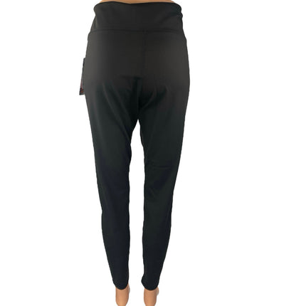 NEW 32 Degrees Heat Black High Waisted Activewear Workout Yoga Leggings Pants L