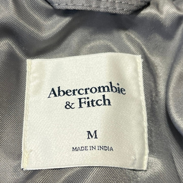 Abercrombie & Fitch Women's Black Long Sleeve Oversized Bomber Jacket Size M